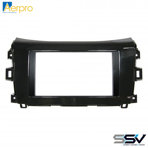 Aerpro FP9109 Double DIN Fascia for Nissan Navara 2015-2019 NP300 SL ST ST-X N-TREK Gloss Black