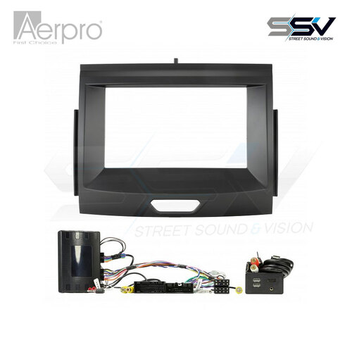 Aerpro  FP9129CT Double din install kit to suit Ford ranger px2 & px3 8" display sync3 systems