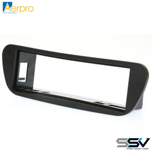 Aerpro FP9300 Single DIN Fascia plate with stereo housing black for Mercedes Sprinter 2000-2006