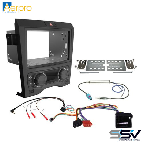Aerpro FP9450BK Install kit to suit Holden commodore ve series 1 dual zone climate control black