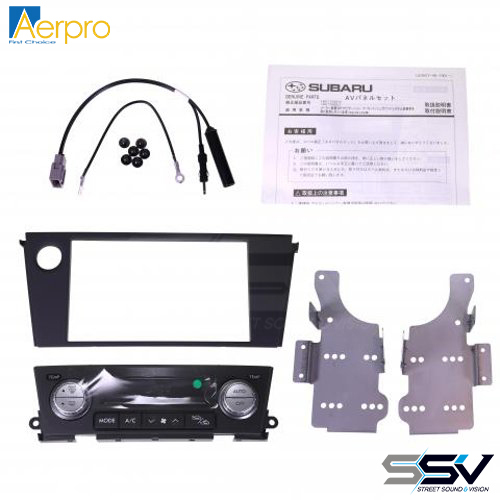 Aerpro FP9817 Double din facia and heater control unit To Suit Subaru liberty/outback Single Zone