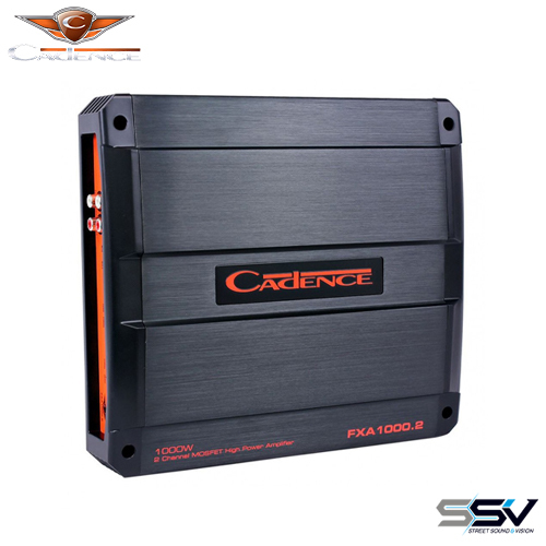 Cadence FXA1000.2 1000W 2-Channel Car Audio Amplifier