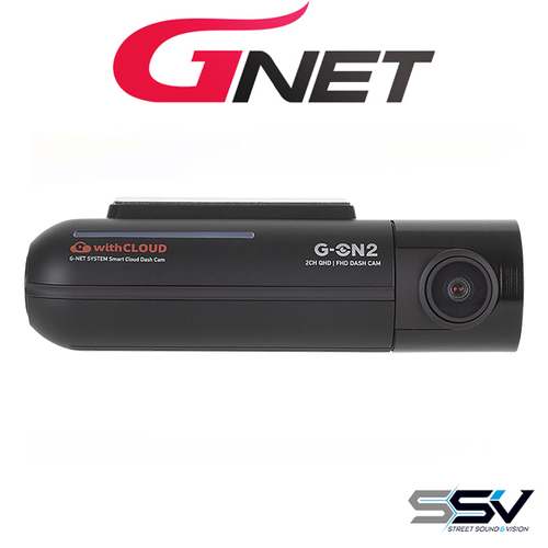 GNET G-ON2 2K-QHD 2ch Dash Cam