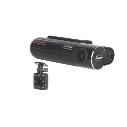 GNET G-ON2i Dash Cam 2 CHANNEL QHD / FHD DASH CAM