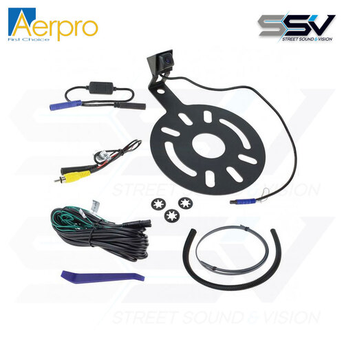 Aerpro G181V Vehicle specific reverse camera to suit Jeep wrangler spare wheel mount