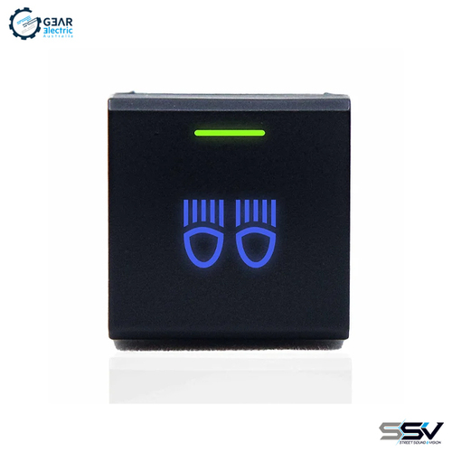 Square Type Push Switch To Suit Toyota | Switch Logo: Driving Lights