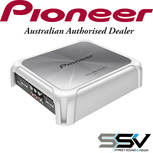 Pioneer GM-ME400X4 Class D 4-Channel Bridgeable Marine Amplifier