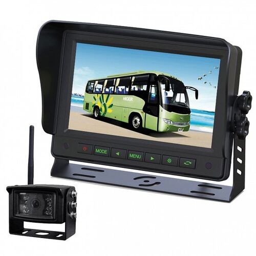 Gator GT700W2 7" Wireless commercial Grade Dash Mount Display Reverse Camera Kit