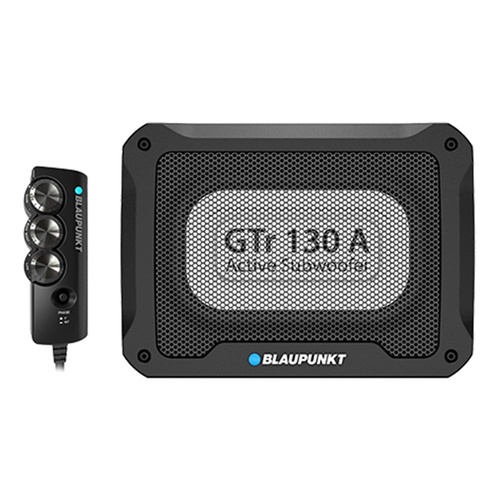 Blaupunkt GTR130A Compact Active Underseat Subwoofer 130W RMS