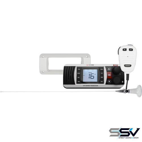 GME GXFGW700 VHF Marine Radio Value Pack - White