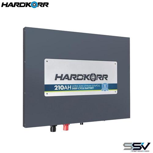 Hardkorr 210AH Ultraslim Lithium LiFePO4 Battery with Bluetooth HKPBATLSL210