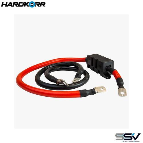 Hardkorr 60mm2/0 AWG Cables With 250A ANH Fuse Suits 2000W Inverter HKPCAB750