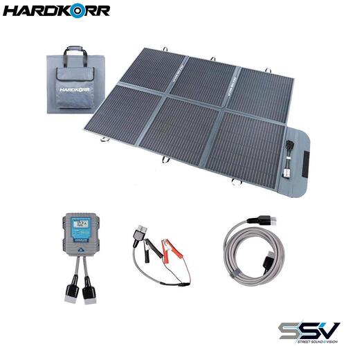 Hardkorr 200W Portable Solar Blanket with 15A Lithium Compatible Regulator HKPSOLBL200