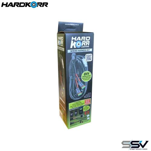 Hardkorr Lighting HKWIRHAR Dual Wiring Harness with Backlit Rocker Switch