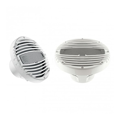 Hertz HMX8LD 8" 2-way Marine Coaxial Speaker Pair w/ RGB LED (White)