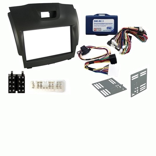 Stinger HRIZ001 Radio Replacement Kit To Suit Isuzu D-Max 2012-2019 (Basic CD Head Unit Models)