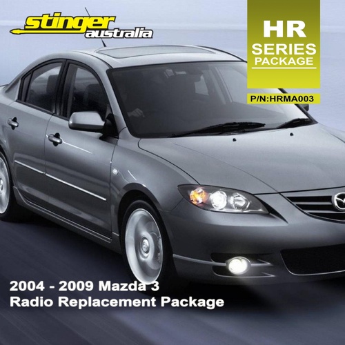 Stinger HRMA003 Radio Replacement Kit To Suit Mazda 3 2004-2009