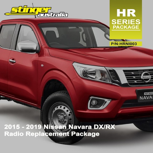 Stinger HRNI003 Radio Replacement Kit To Suit Nissan Navara DX/RX 2015+