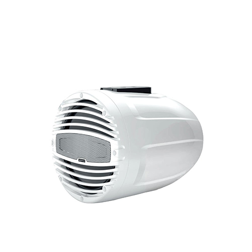 Hertz HTX8MFLW Marine 8" 200W 2-Way Coaxial Tower Speaker Flat White Single