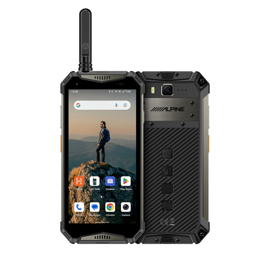 Alpine HX-Z6 5.6-Inch Global UHF DMR Smartphone Navigator Powered by Google Mobile Services and Hema Maps
