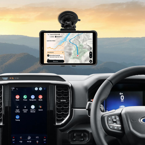 Alpine HX-Z8 8-Inch XL Rugged Portable Smart Navigator With Google Services