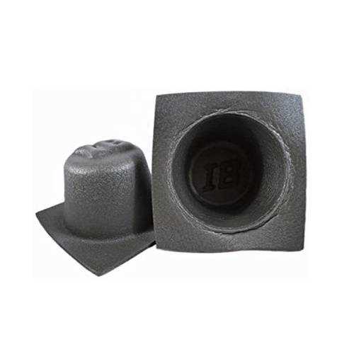 InstallBay IBBAF65 6.5" Round Foam Acoustic Speaker Baffles (Pair)
