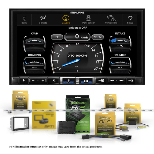 iDatalink Maestro Compatible Head Unit Installation Kit To Suit Chevrolet Silverado 2500 2014-2019