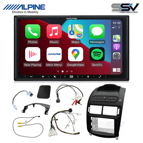 Alpine iLX-407A with Aerpro Install Kit to suit Ford Falcon FG MK1 2008-2014