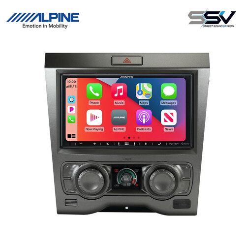 Alpine ILX-407A 7”  Head Unit kit to suit Holden Commodore 2006-2011 VE Series I I *Grey Kit