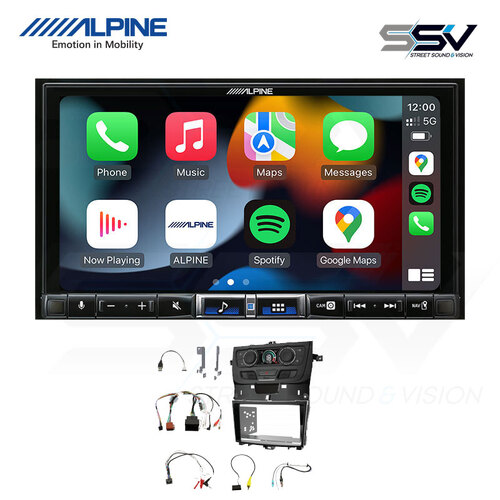 Alpine ILX-W507A kit to suit Holden VE Series 2 Piano Black