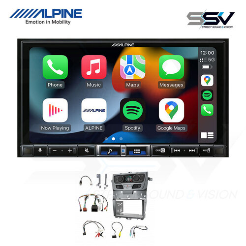 Alpine ILX-507A kit to suit Holden VE Series 2 Gunmetal Grey