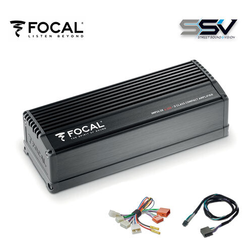 Focal Impulse 4.320 amp through factory headunit without cutting wires to suit Toyota's pre 2020