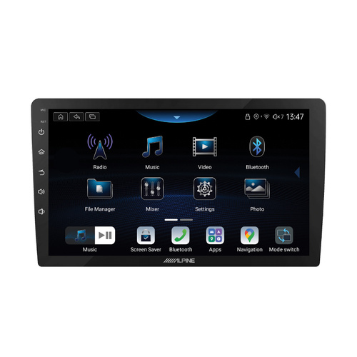 Alpine INE-AX809-H Wireless CarPlay/ Wireless Android Auto and Hema Navigation 9-inch Digital Multimedia Receiver and Hi-Res Audio Playback