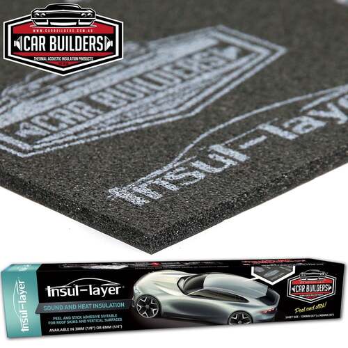 Car Builders 6mm Insul-Layer Closed Cell Foam Liner 900mm x 1.1m