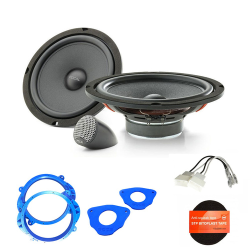 Focal ISU200 8" Speakers & fitting Accessories to suit D-MAX & Mazda BT-50 ‘19+
