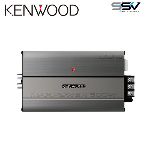 Kenwood KAC-M3004 Compact 4 Channel Digital Amplifier