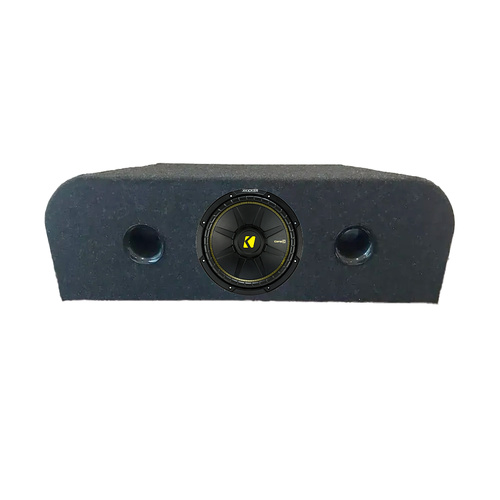 Kicker 12" 300W Subwoofer & Single 12" Sub Box Bundle To Suit Ford Falcon BA BF FG Sedan