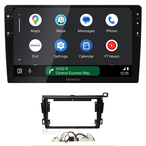 Kenwood DMX80AXS 9" Wireless CarPlay Android Auto Head Unit with install kit to suit Toyota rav4 2013-2017