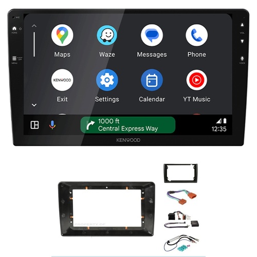 Kenwood DMX80AXS 9" Wireless CarPlay Android Auto Head Unit with install kit to suit Volkswagen various 2015-2020