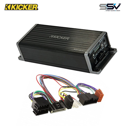 PLUG & PLAY Kicker Amplifier To Suit Factory Head Unit of Ford & Mazda Vehicles
