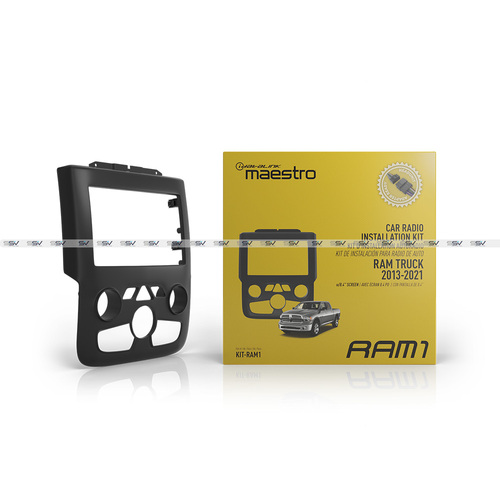 iDatalink Maestro KIT-RAM1 To Suit RAM1 Dash Kit And T-Harness For 2013-2023 Ram Pickups With Navigation