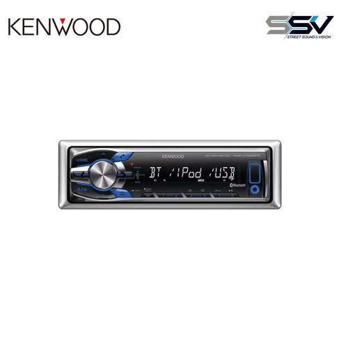 Kenwood KMR-M408BTE Stereo - Marine Digital - Media Receiver with Bluetooth