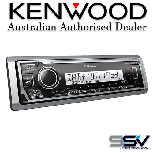 Kenwood KMR-M505DAB Marine Digital Media Receiver with DAB Tuner & Bluetooth
