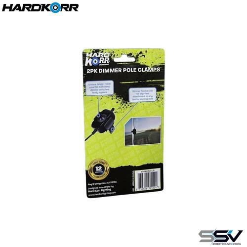 Hardkorr Lighting KORRDIMCLIP Dimmer Pole Clamps 2 Pack