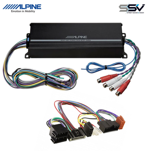 PLUG & PLAY Amplifier To Suit Factory Head Unit of Ford & Mazda Vehicles 
