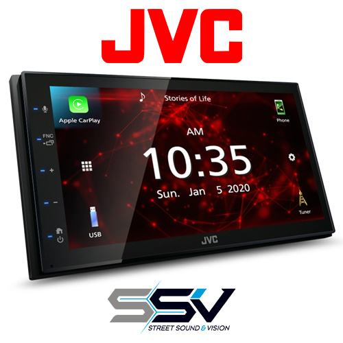 JVC KW-M560BT 6.8" Apple CarPlay/Android Auto/USB Mirroring/Bluetooth AV Receiver