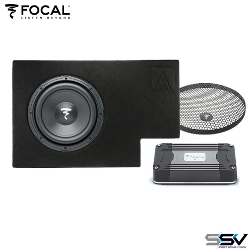 Focal 10" Sub-Woofer & Amplifier Package To Suit Toyota Landcruiser 70 Series