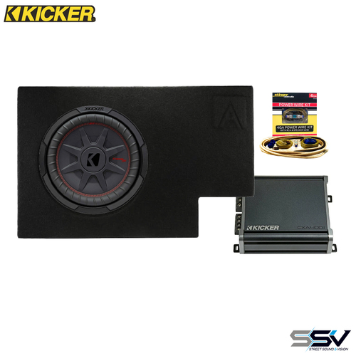 Kicker 10" Sub-Woofer & Amplifier Package To Suit Toyota Landcruiser 70 Series