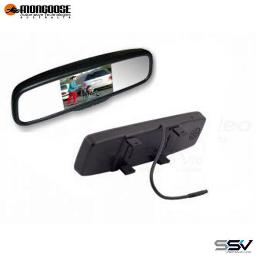 Mongoose LCD50C 5" Clip-on Mirror monitor