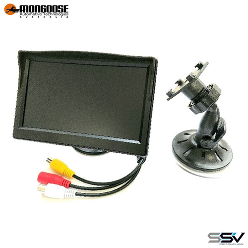 Mongoose LCD50PW 5" 2 camera input